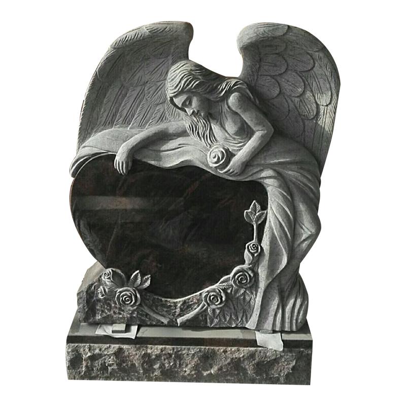 Cemetery Monuments Carving Angel Headstone