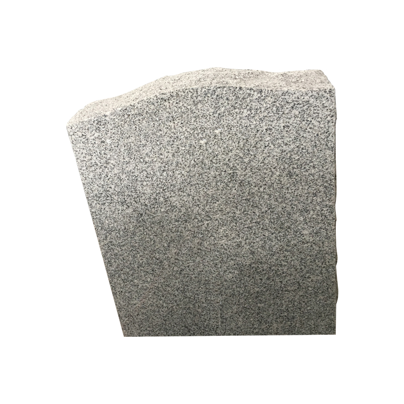 Cheap Upright Headstones for Graves in Grey Granite