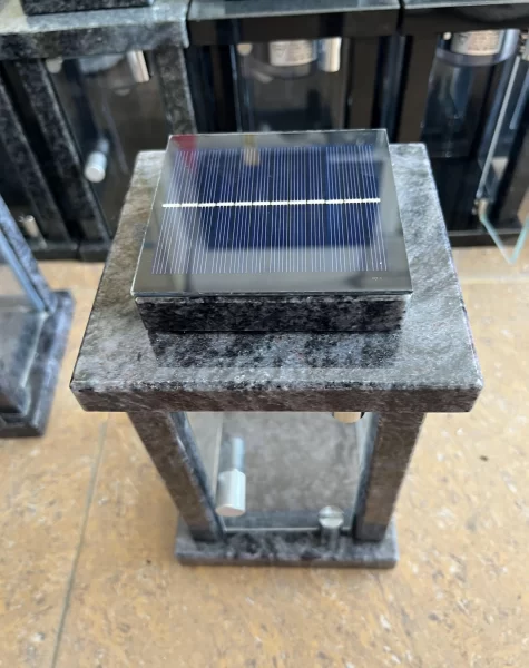 Solar Cemetery Lantern