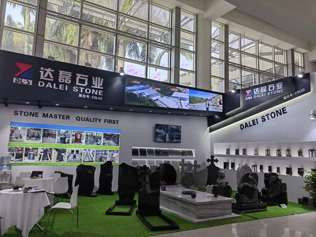 Lápide de Dalei na Xiamen Stone Fair 2024